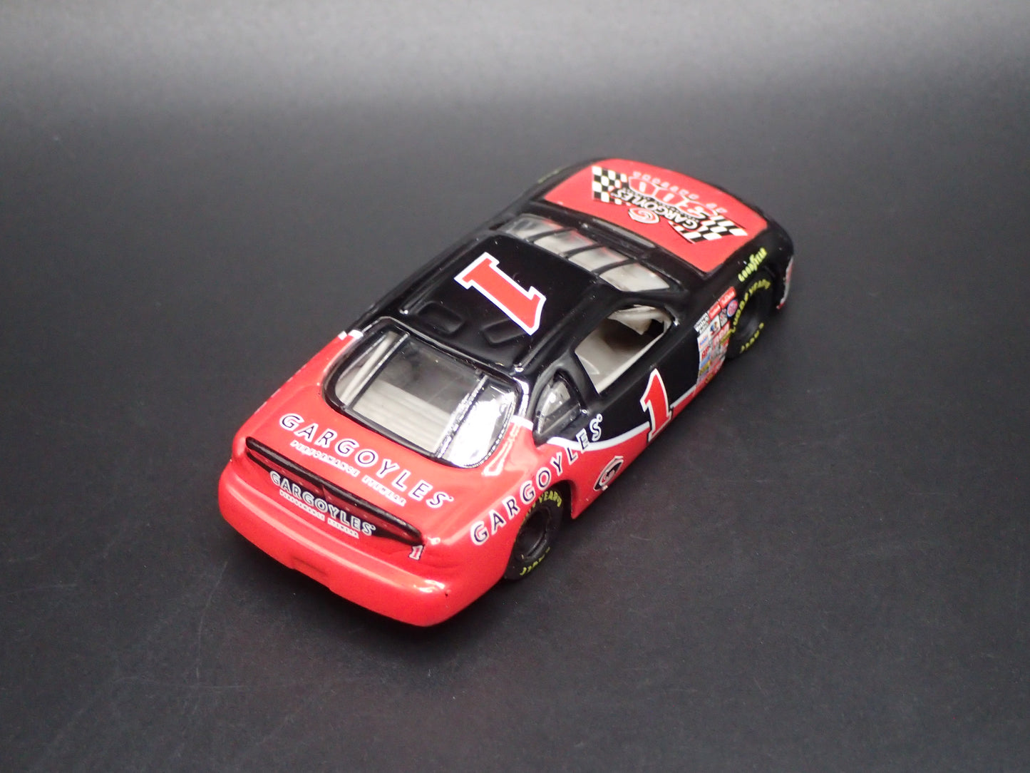 1997 97 PONTIAC GRAND PRIX 1 GARGOYLES 300 NASCAR 1:64 SCALE DIECAST CAR