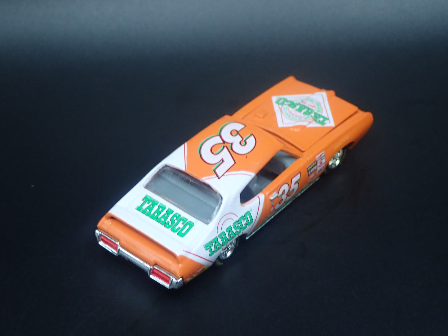 1969 69 PONTIAC GTO JUDGE 35 TODD BODINE TABASCO 1:64 SCALE DIECAST CAR