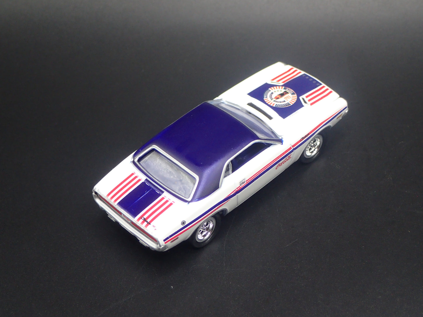 1970 70 DODGE CHALLENGER COCA COLA 1:64 SCALE COLLECTIBLE DIECAST MODEL CAR