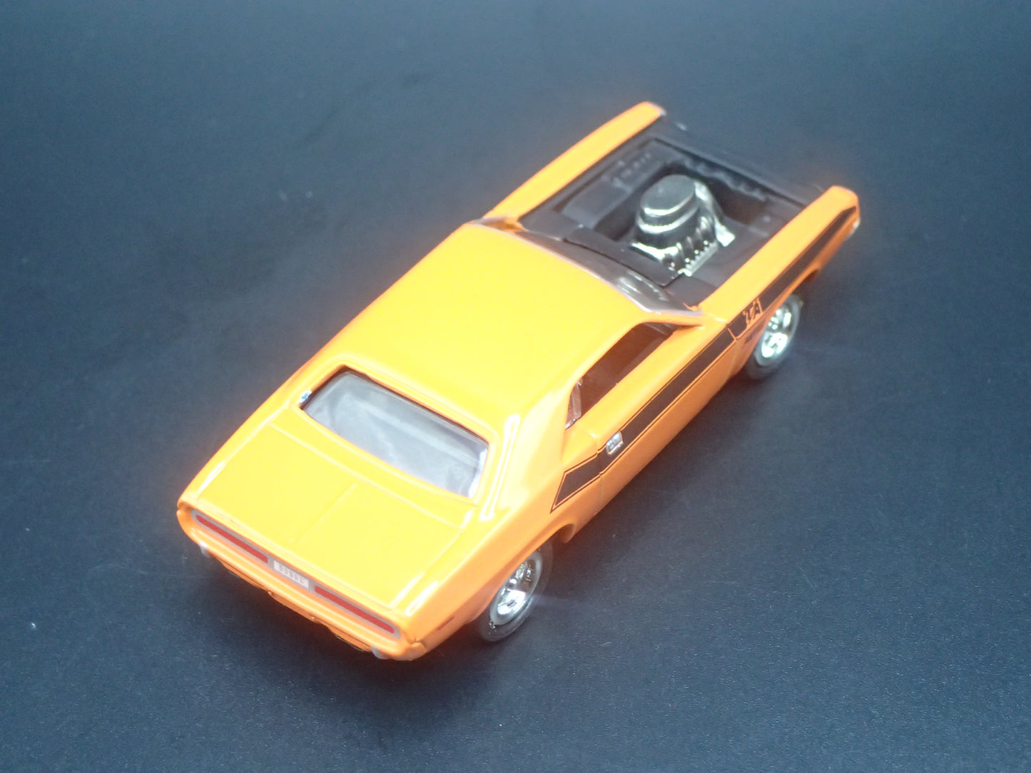 1970 70 DODGE CHALLENGER TA ORANGE 1:64 SCALE COLLECTIBLE DIECAST MODEL CAR