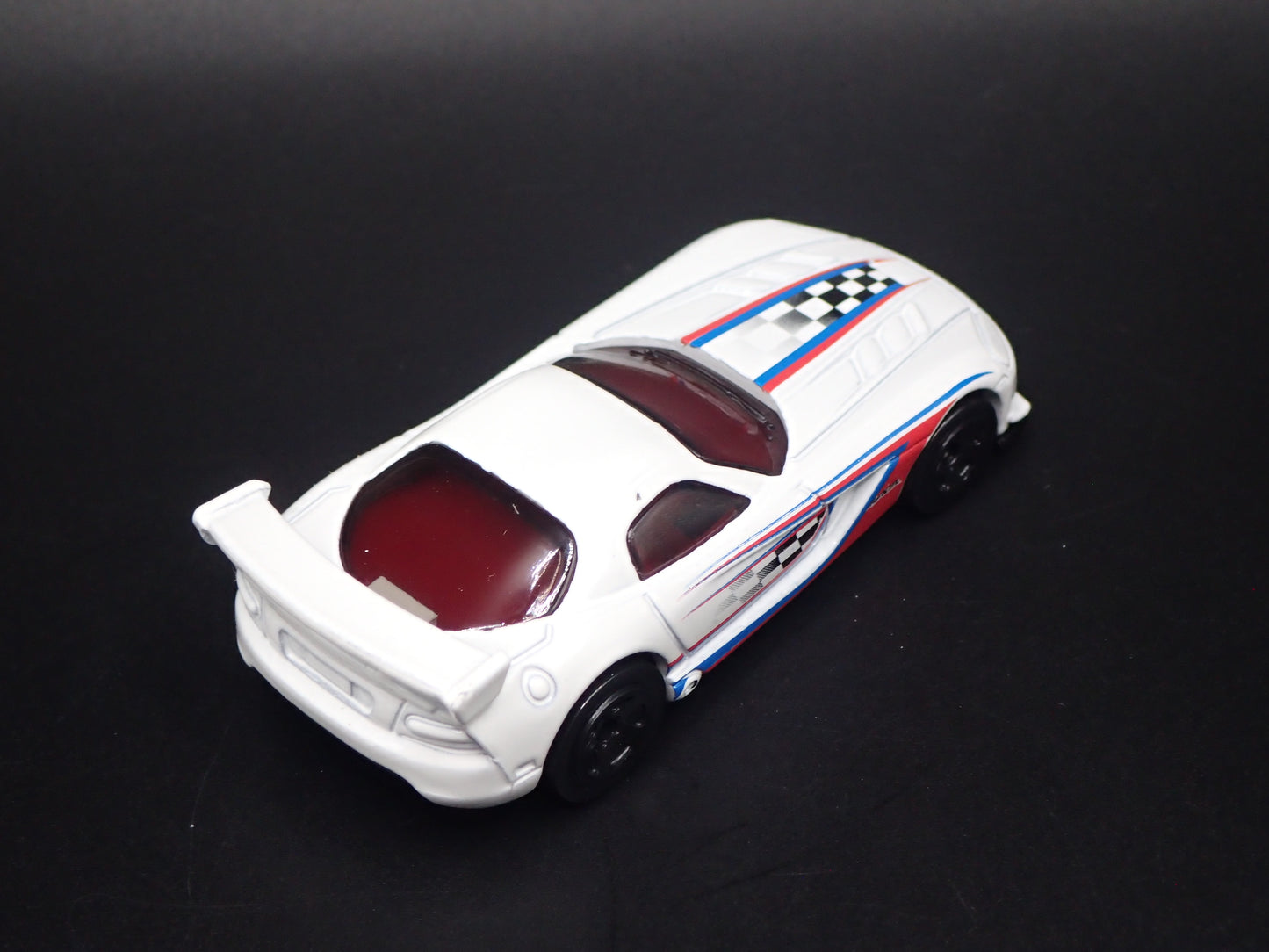 2008-2010 DODGE VIPER SRT10 ACR WHITE 1/64 SCALE DIORAMA DIECAST MODEL CAR