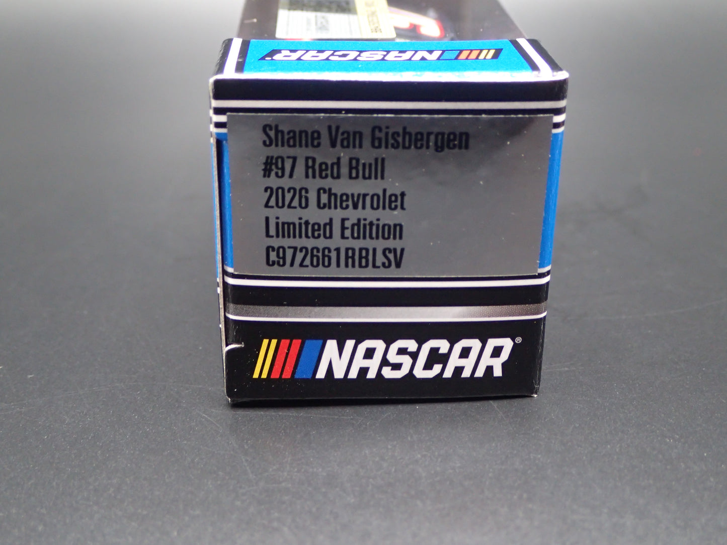 2026 CHEVROLET 97 SHANE VAN GISBERGEN RED BULL NASCAR 1:64 DIECAST MODEL CAR
