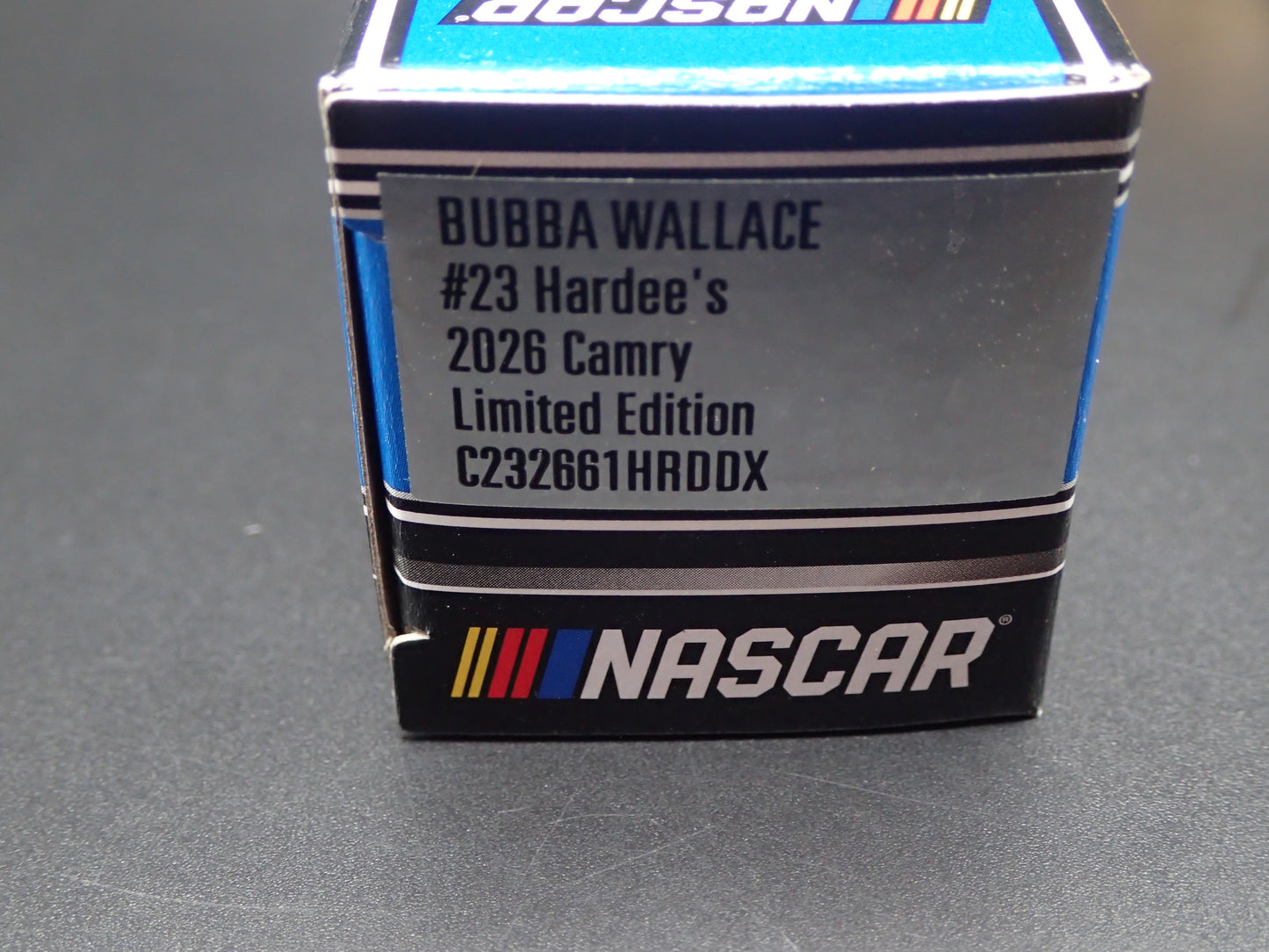 2026 TOYOTA CAMRY 23 BUBBA WALLACE HARDEES NASCAR 1:64 SCALE DIECAST MODEL CAR