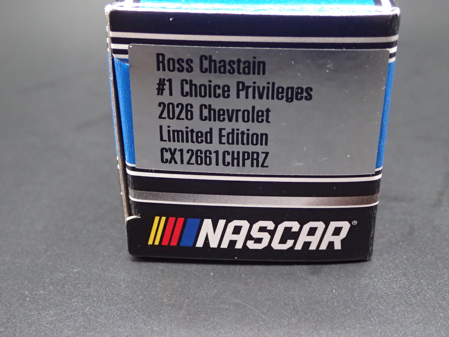 2026 26 CHEVROLET 1 ROSS CHASTAIN CHOICE NASCAR 1:64 SCALE DIECAST CAR