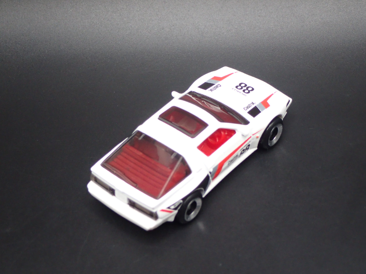 1983-1989 MITSUBISHI STARION WHITE 1:64 SCALE DIORAMA DIECAST MODEL CAR
