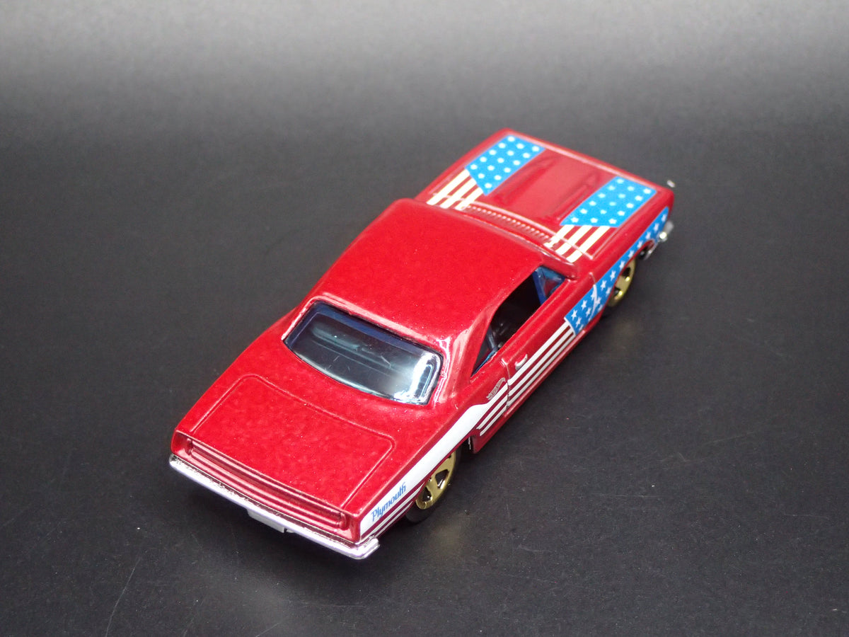 1968 68 PLYMOUTH BARRACUDA CUDA SUPER STOCK HEMI 1:64 SCALE DIECAST MODEL CAR