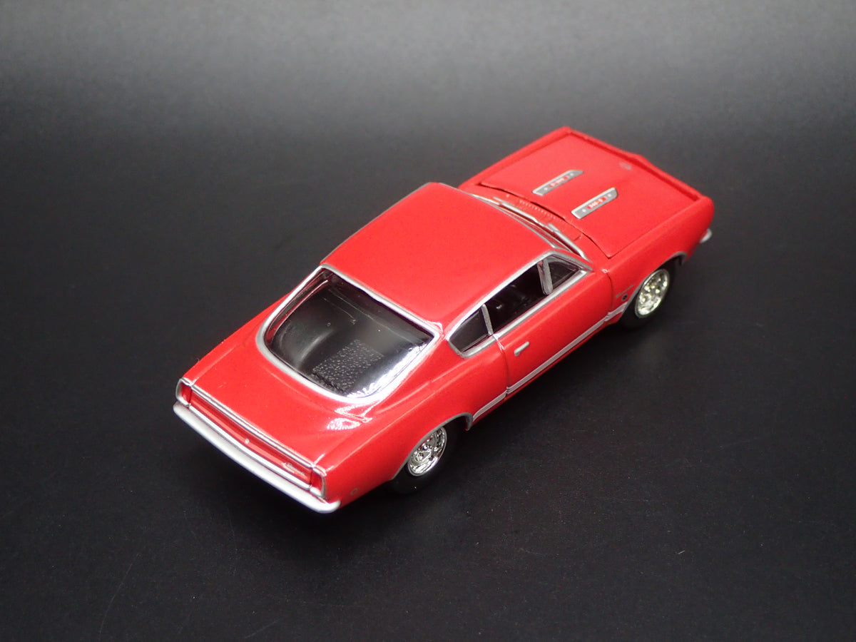 1968 68 PLYMOUTH BARRACUDA CUDA FASTBACK 1/64 SCALE DIORAMA DIECAST MODEL CAR