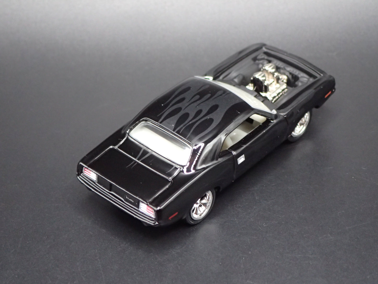 1970 70 PLYMOUTH CUDA 340 BLACK 1:64 SCALE COLLECTIBLE DIECAST MODEL CAR