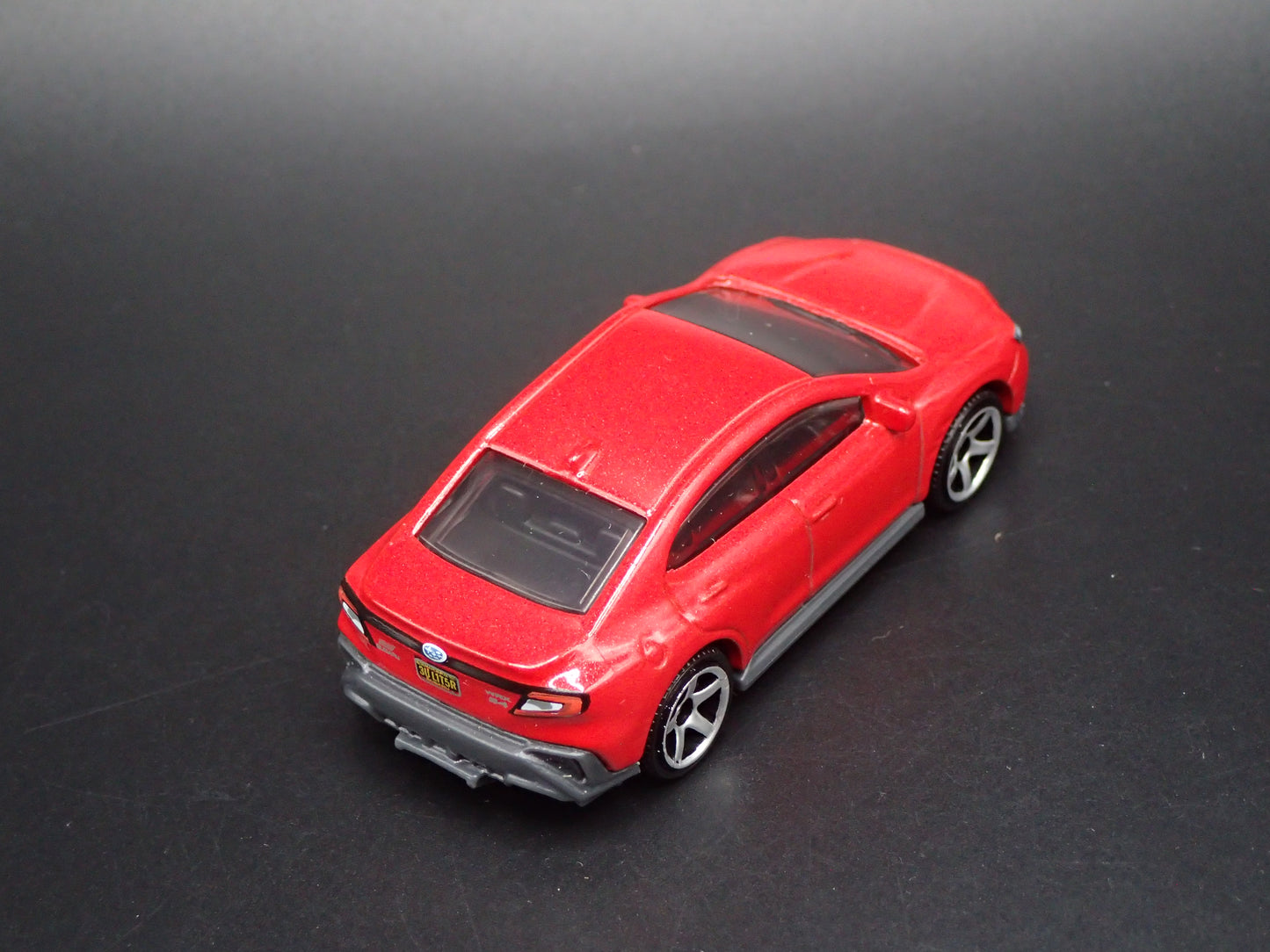 2022-2026 SUBARU IMPREZA WRX S4 STI RED 1:64 SCALE DIORAMA DIECAST MODEL CAR