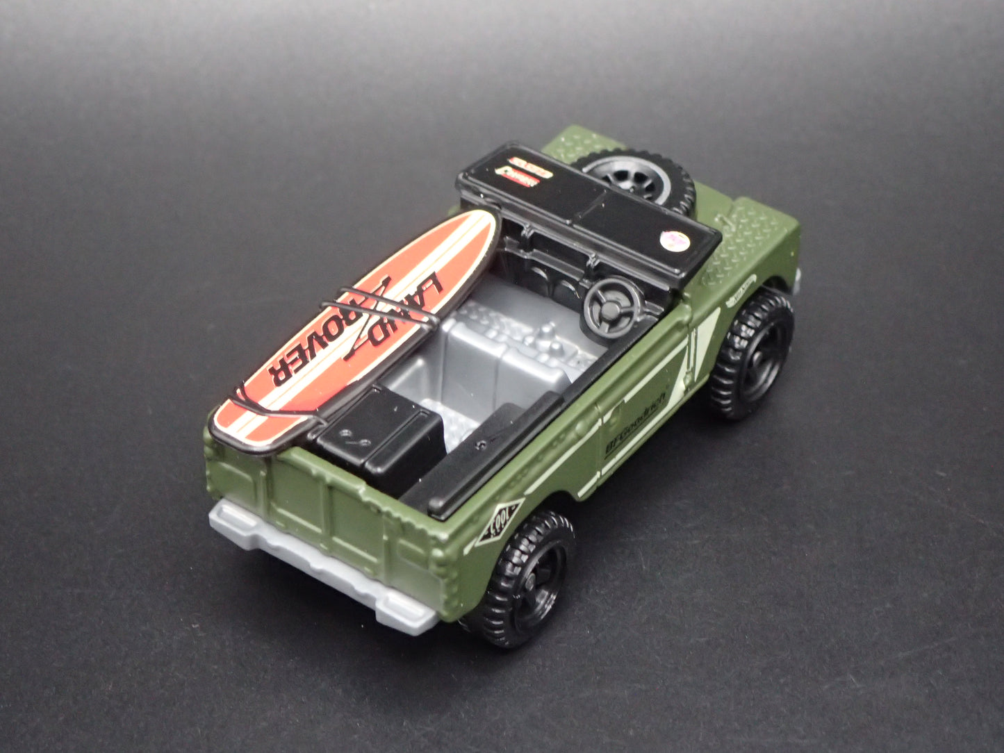 1958-1961 LAND ROVER SERIES II 2 PICKUP TRUCK GREEN 1/64 SCALE DIECAST MODEL CAR