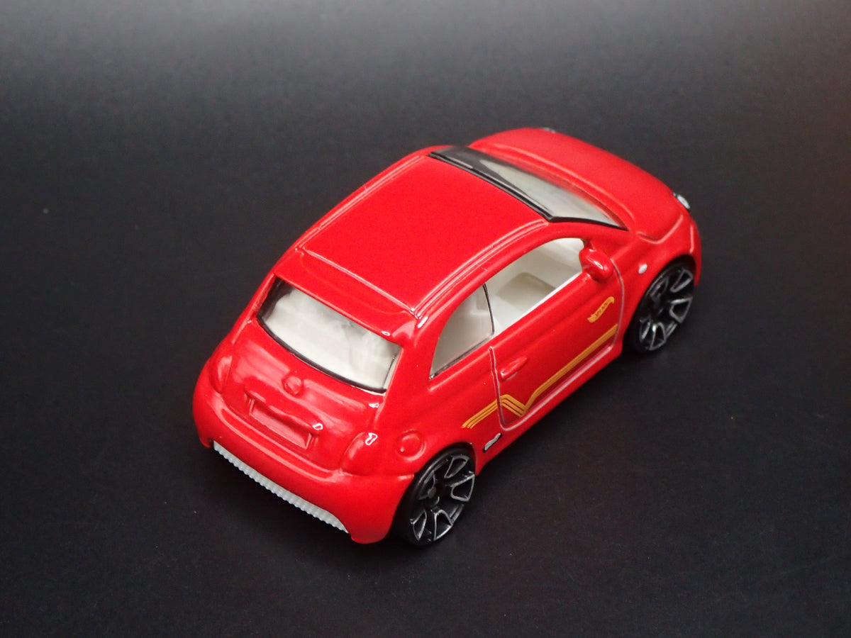 2020-2026 FIAT 500E 2 TWO DOOR RED 1/64 SCALE COLLECTIBLE DIECAST MODEL CAR