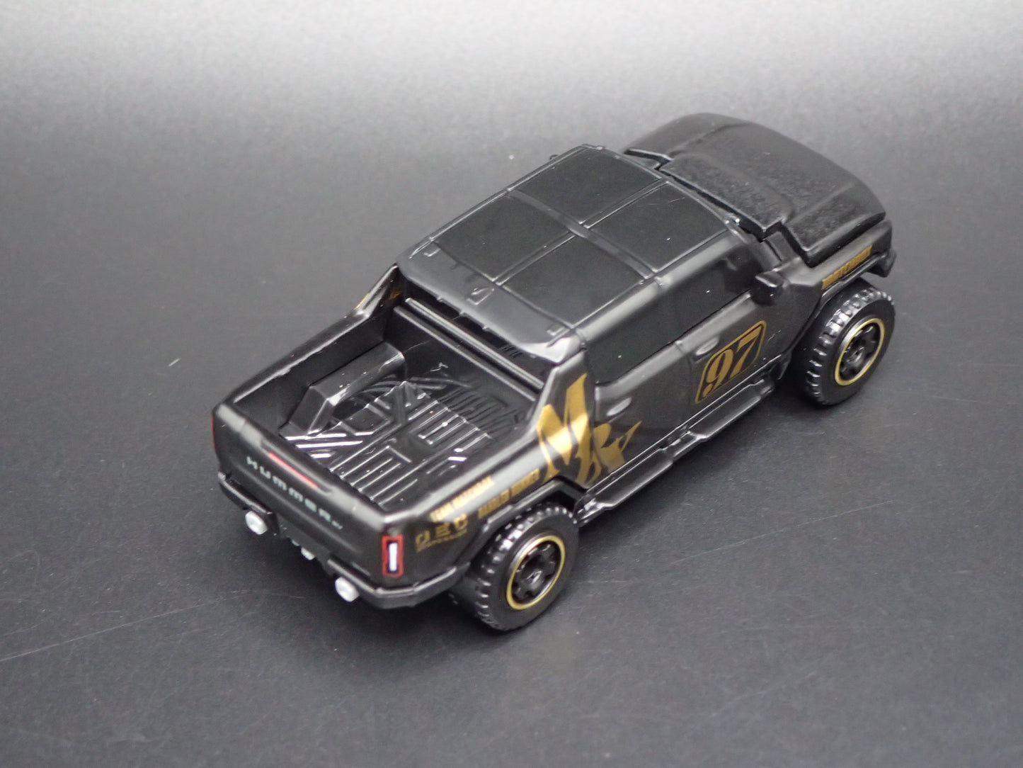 2022-2026 HUMMER EV ELECTRIC PICKUP TRUCK BLACK 1:64 SCALE DIECAST MODEL CAR