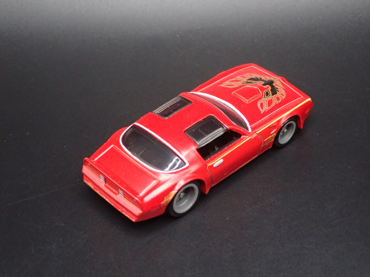 1977 77 PONTIAC FIREBIRD RED 1:64 SCALE COLLECTIBLE DIORAMA DIECAST MODEL CAR