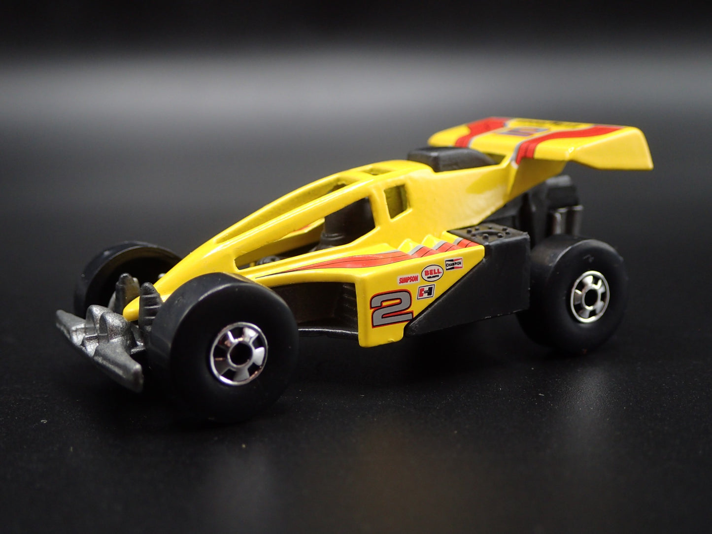 GOODYEAR RC SHOCK FACTOR CAR YELLOW 1:64 SCALE COLLECTIBLE DIECAST MODEL CAR