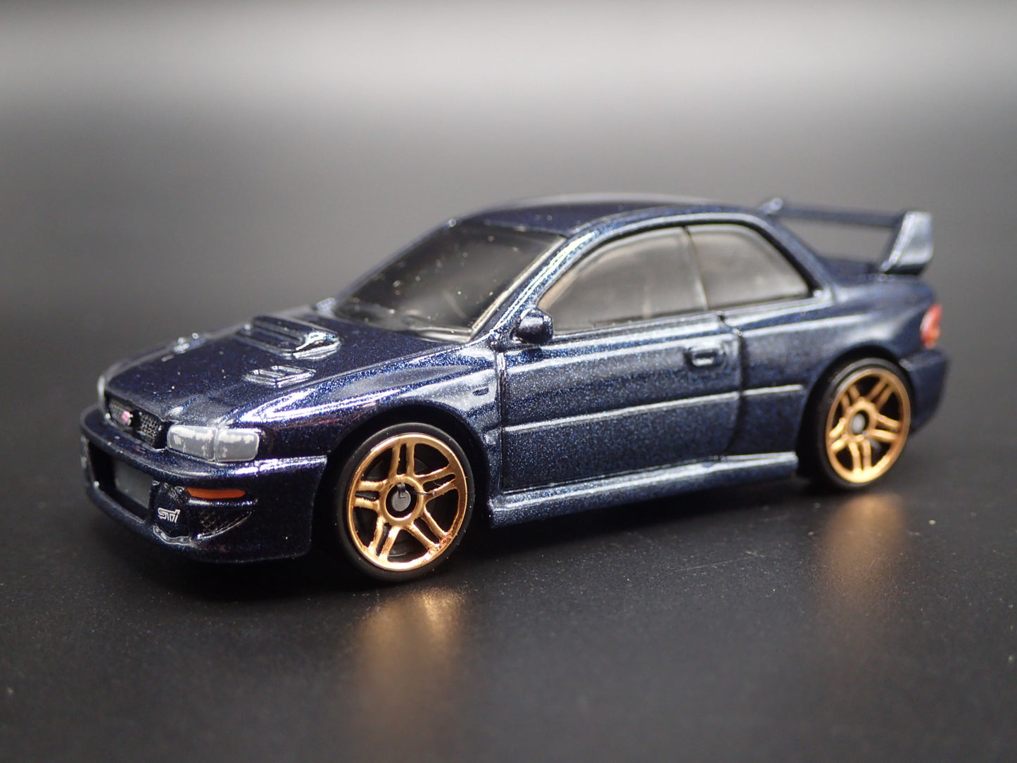 1992-2000 SUBARU IMPREZA 22B STI BLUE 1:64 SCALE COLLECTIBLE DIECAST MODEL CAR