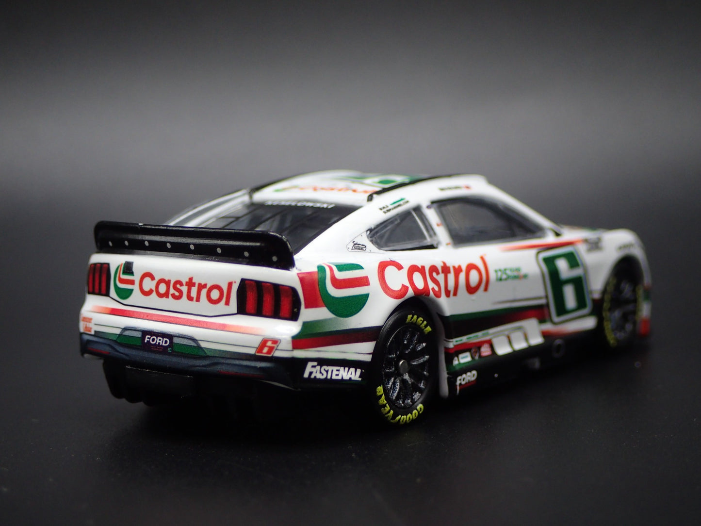 2024 FORD MUSTANG 6 BRAD KESELOWSKI CASTROL 125 YR NASCAR 1:64 DIECAST MODEL CAR