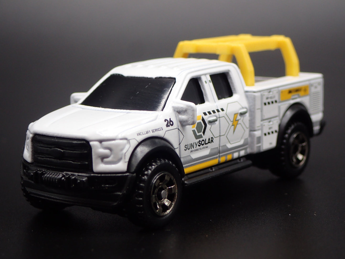 2015 - 2020 FORD F150 TRUCK SUNY SOLAR CONTRACTOR 1:64 SCALE DIECAST MODEL CAR