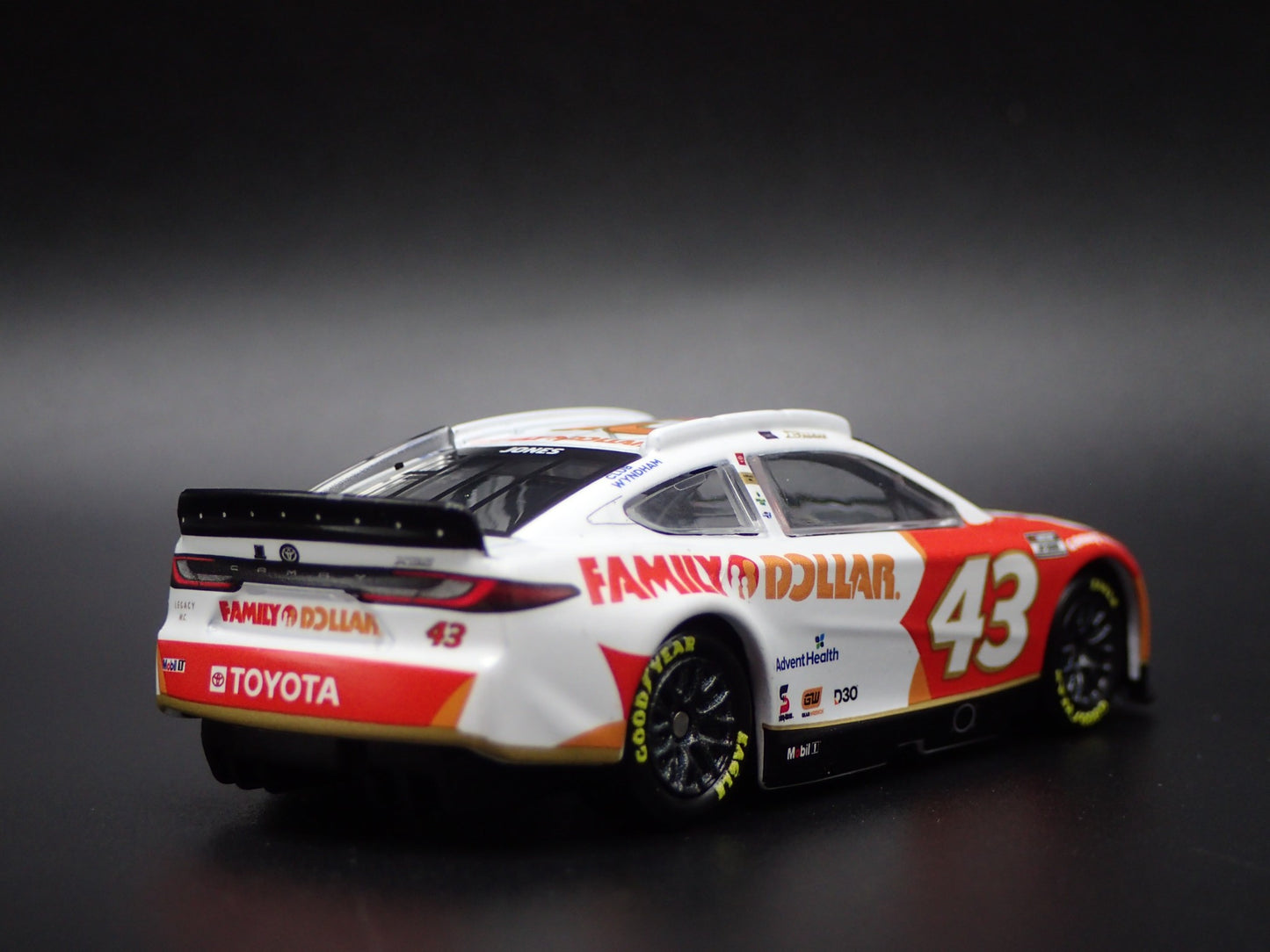 2024 24 TOTOYA CAMRY #43 ERIK JONES FAMILY DOLLAR NASCAR 1:64 DIECAST MODEL CAR
