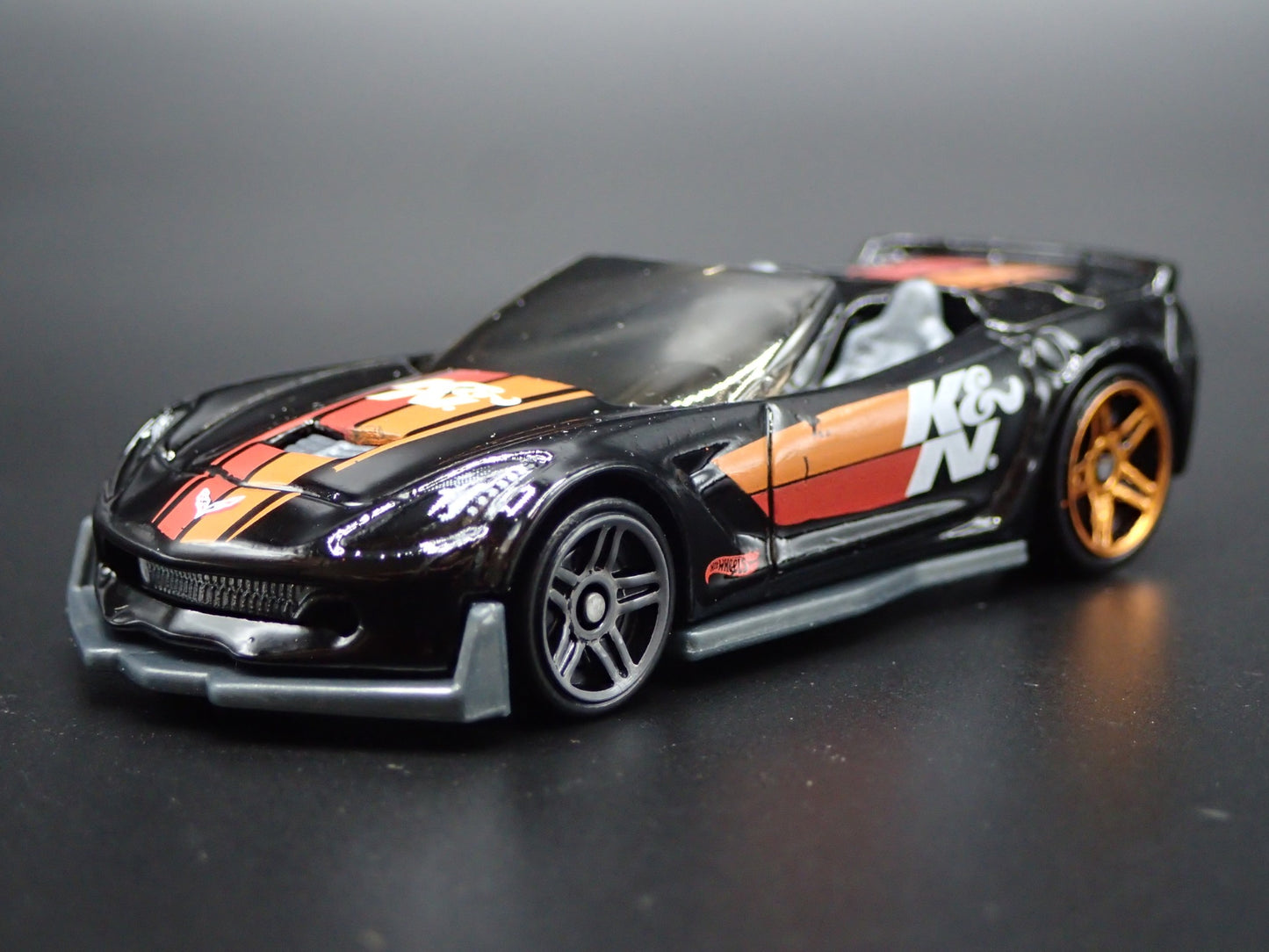 2014-2019 CHEVY CHEVROLET CORVETTE C7 Z06 CONV K&N 1/64 SCALE DIECAST MODEL CAR