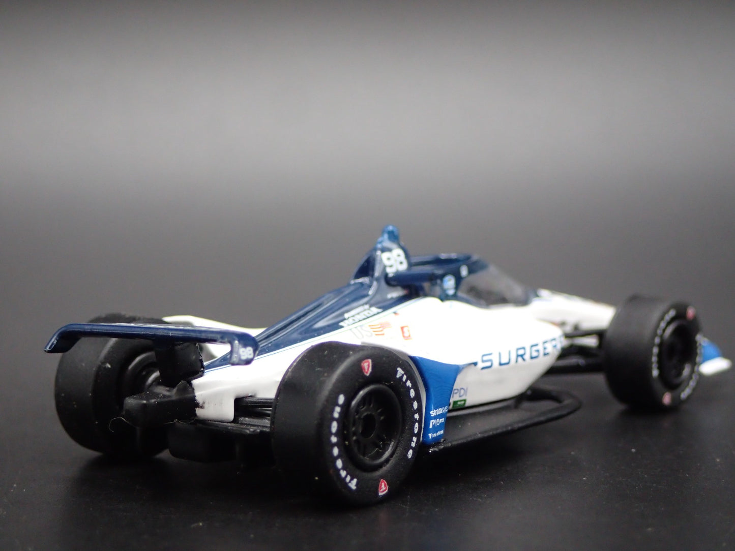 2022 INDY CAR RACING HONDA #98 MARCO ANDRETTI SURGERE 1:64 DIECAST MODEL CAR
