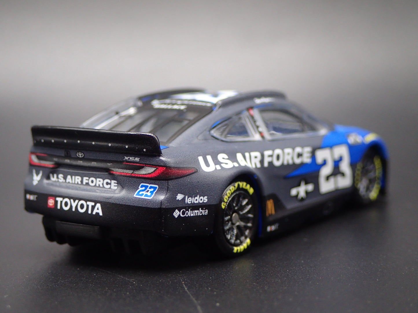2024 TOYOTA CAMRY 23 BUBBA WALLACE AIR FORCE NASCAR 1:64 SCALE DIECAST MODEL CAR