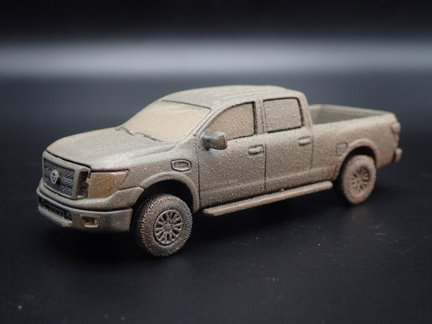 2016-2024 NISSAN TITAN XD PRO-4X TRUCK CUSTOM MUD 1:64 SCALE DIECAST MODEL CAR