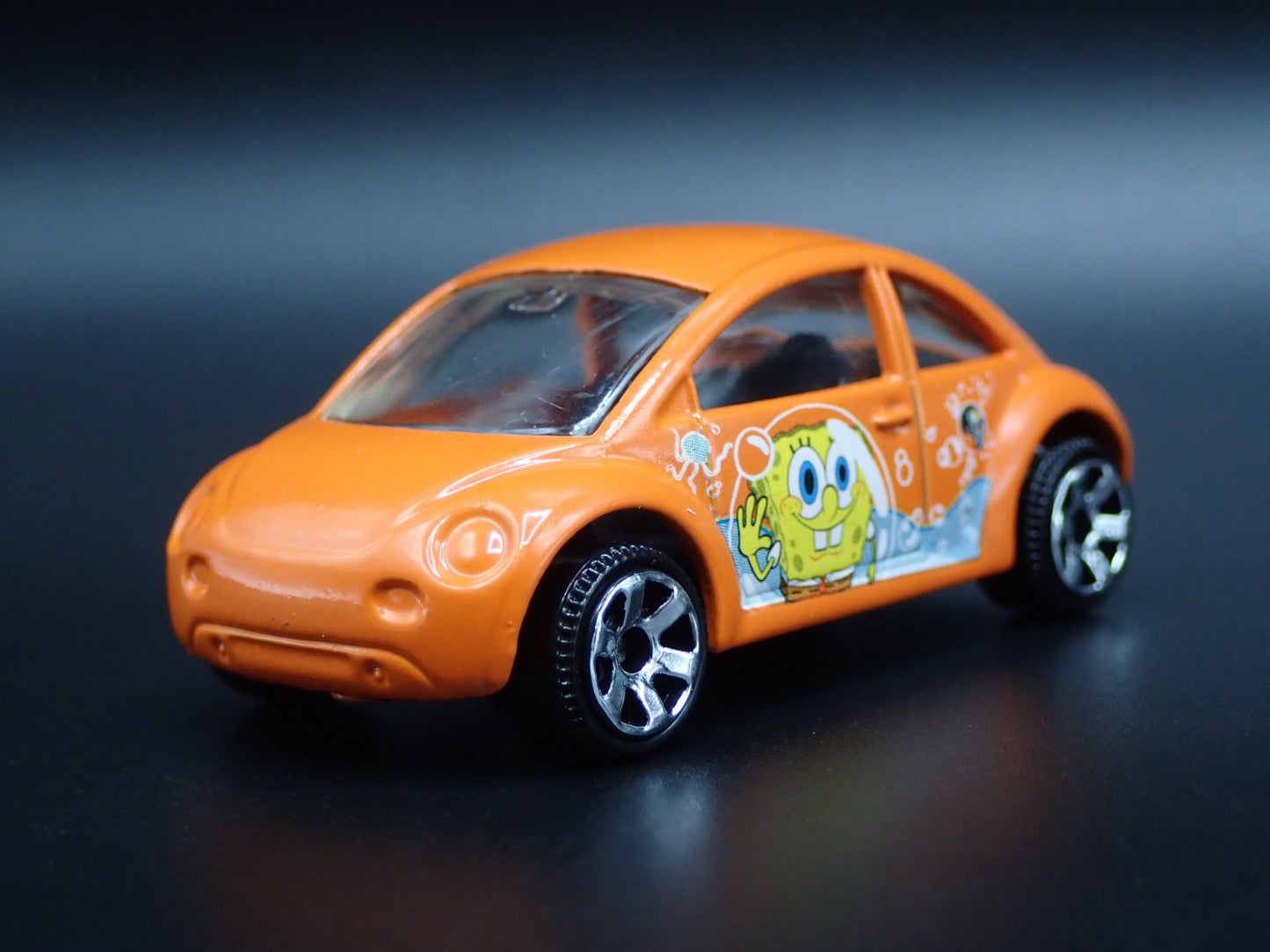 1998-2011 VW VOLKSWAGEN NEW BEETLE BUG SPONGEBOB 1:64 SCALE DIECAST MODEL CAR