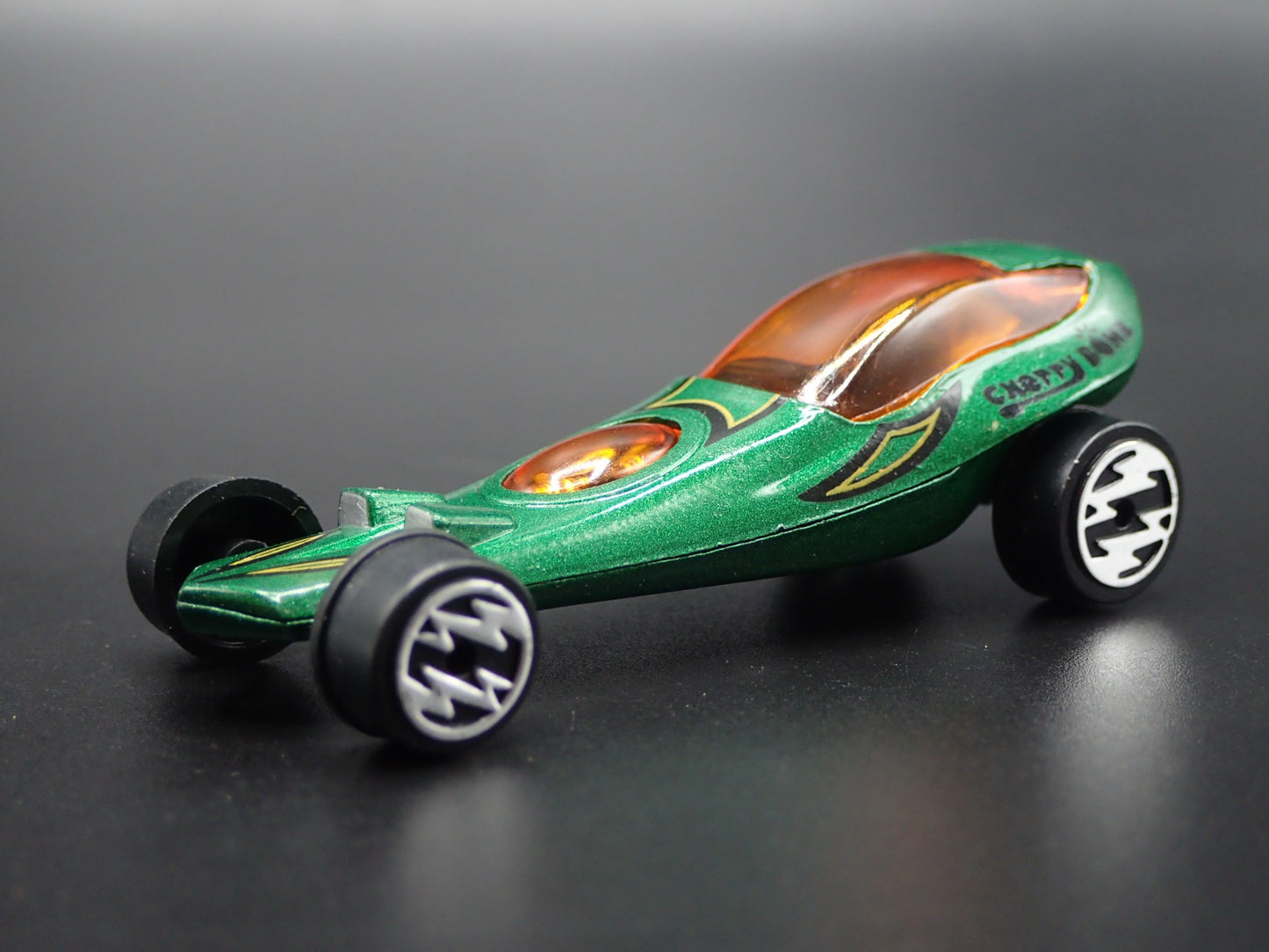 CHERRY BOMB DRAGSTER TOM DANIELS CUSTOM GREEN 1:64 SCALE DIECAST MODEL CAR