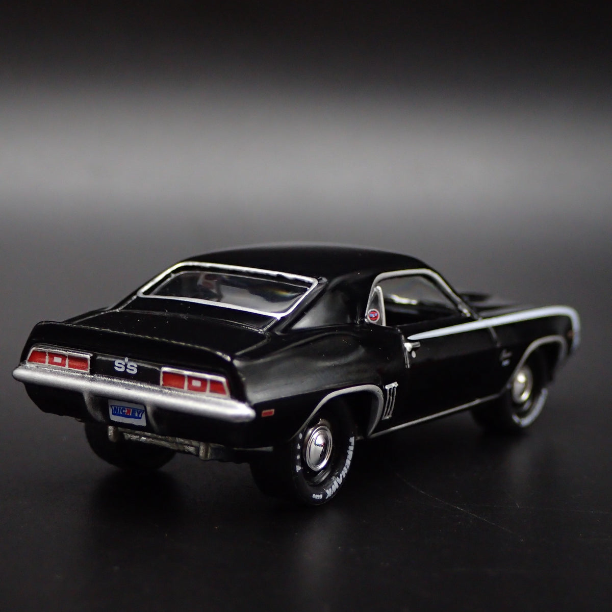 1969 69 CHEVY CHEVROLET CAMARO SS BLK 1:64 SCALE COLLECTIBLE DIECAST MODEL CAR