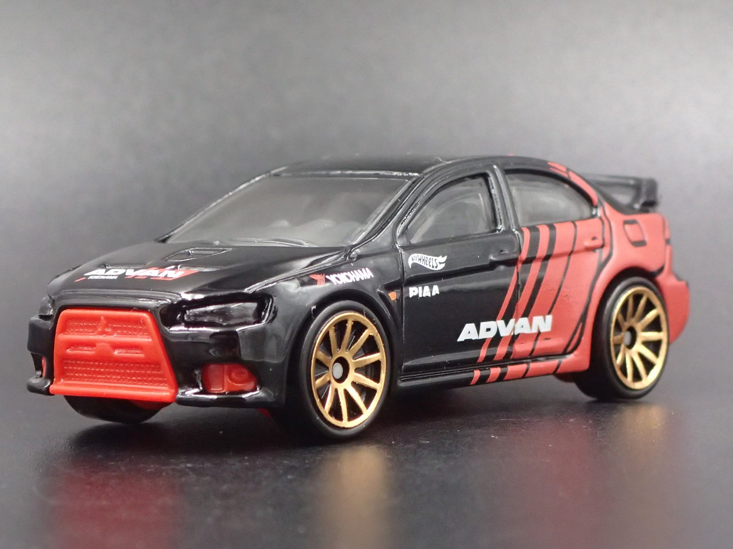 2008-2016 MITSUBISHI LANCER EVOLUTION EVO X ADVAN 1:64 SCALE DIECAST MODEL CAR
