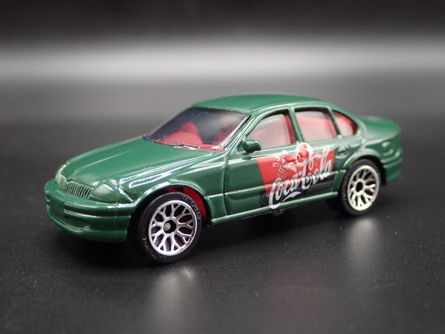 1998-2010 FORD FALCON COKE COCA COLA GREEN 1:64 SCALE DIORAMA DIECAST MODEL CAR