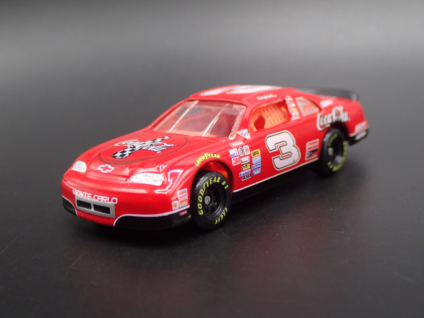 1998 CHEVY CHEVROLET MONTE CARLO EARNHARDT COCACOLA 1:64 SCALE DIECAST MODEL CAR