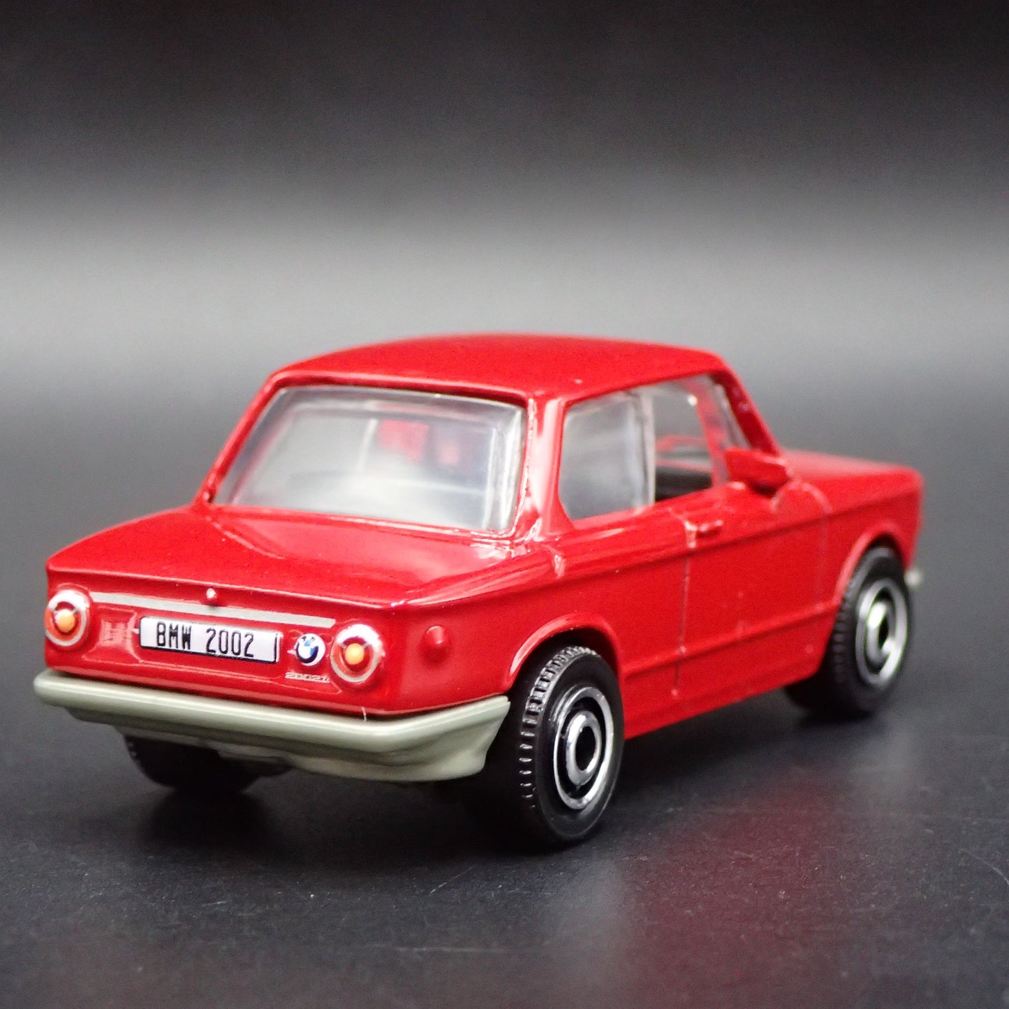 1966-1977 BMW 2002 RED 1:64 SCALE LIMITED COLLECTIBLE DIORAMA DIECAST MODEL CAR