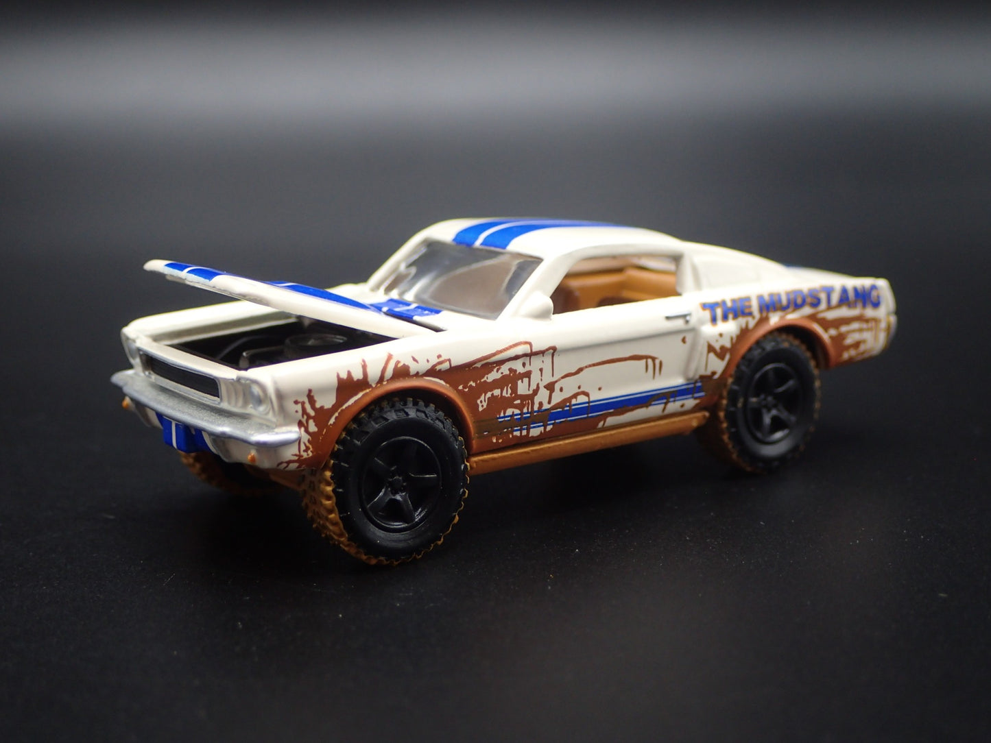 1966 FORD MUSTANG SHELBY GT350 FASTBACK 4X4 OFFROAD 1:64 SCALE DIECAST MODEL CAR