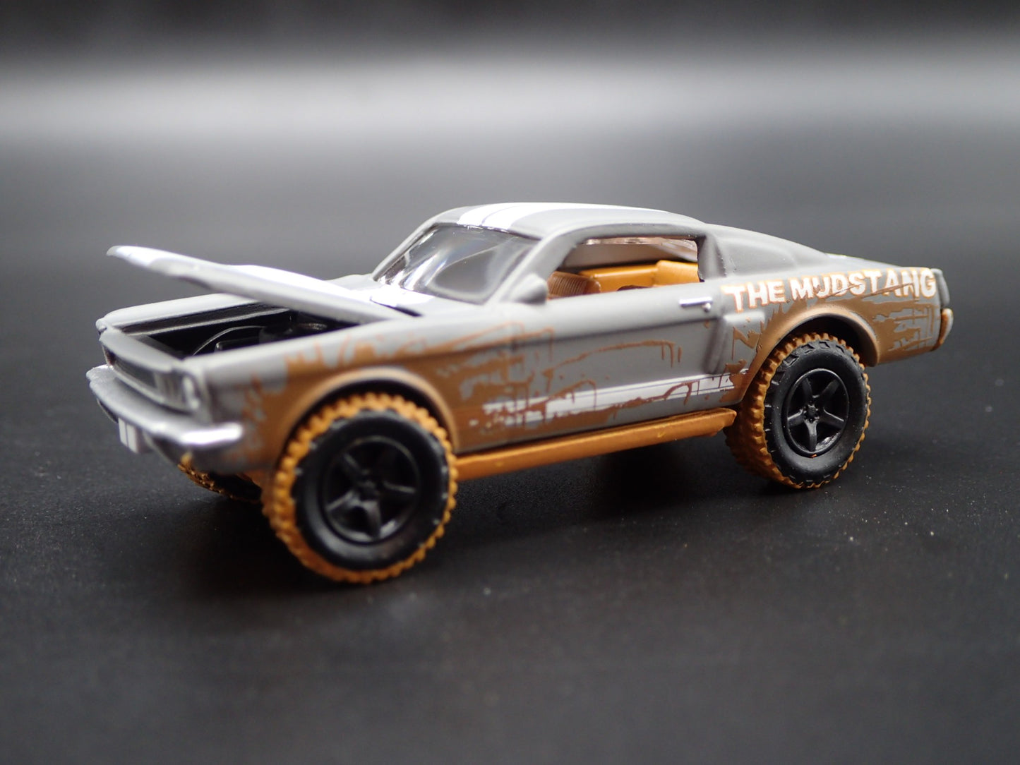 1966 FORD MUSTANG SHELBY GT350 FASTBACK 4X4 OFFROAD 1:64 SCALE DIECAST MODEL CAR