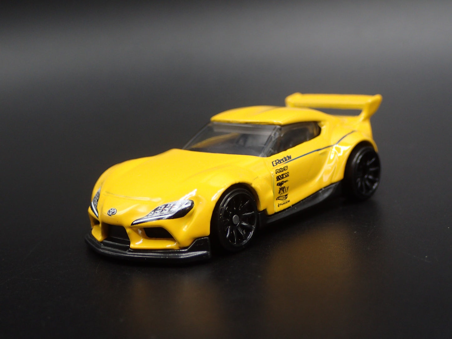 2019-2025 TOYOTA GR SUPRA GREDDY PANDEM 1/64 SCALE DIORAMA DIECAST MODEL CAR