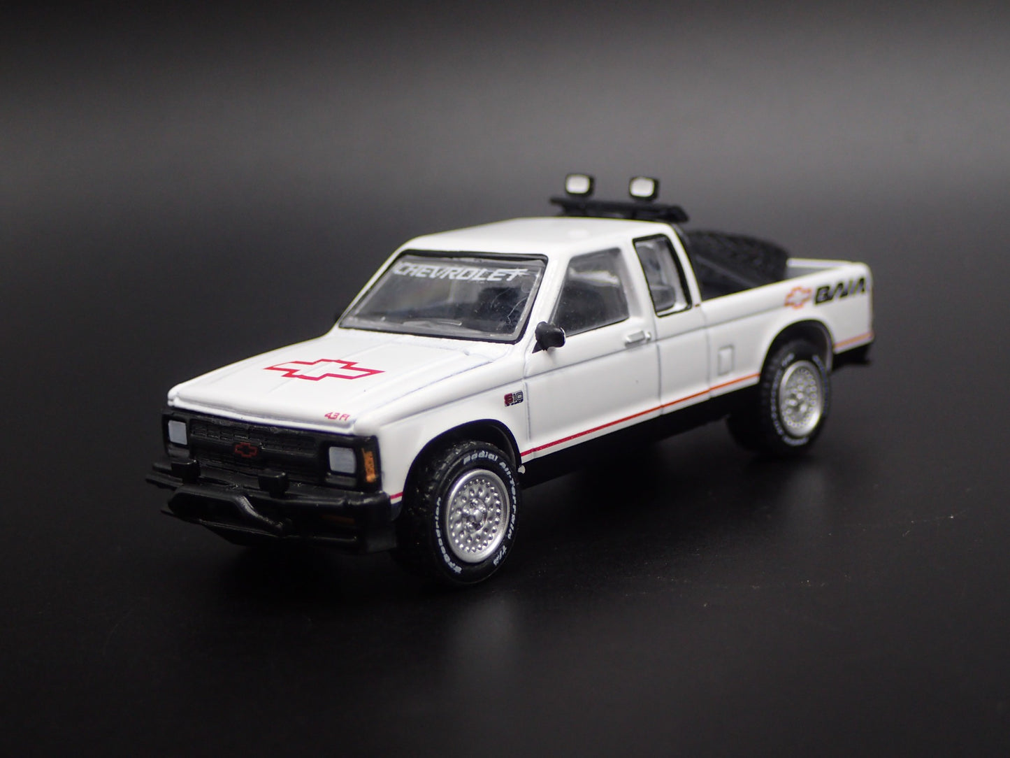 1982-1993 CHEVY CHEVROLET S10 EXTENDED BAJA TRUCK 1:64 SCALE DIECAST MODEL CAR