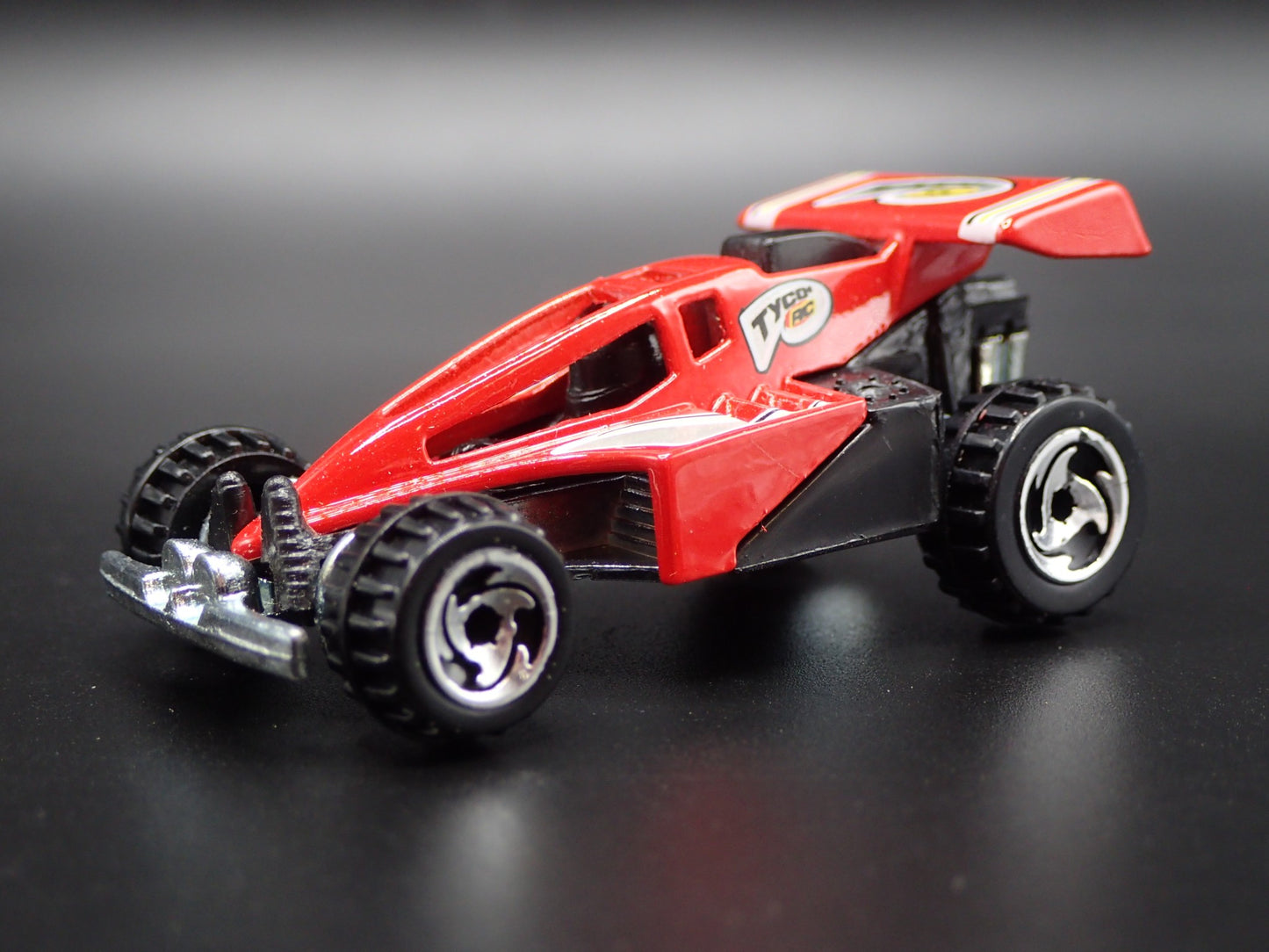 TYCO RC SHOCK FACTOR CAR RED 1:64 SCALE COLLECTIBLE DIORAMA DIECAST MODEL CAR