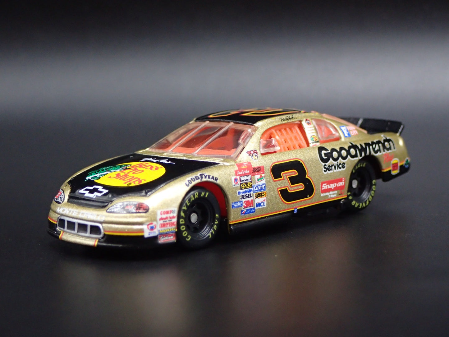 2001 CHEVROLET MONTE CARLO EARNHARDT PRO BASS SHOPS 1:64 SCALE DIECAST MODEL CAR