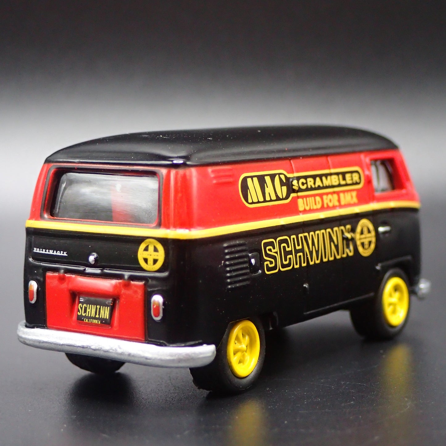 1950-1967 VW VOLKSWAGEN TYPE 2 T1 PANEL VAN SCHWINN 1:64 SCALE DIECAST MODEL CAR