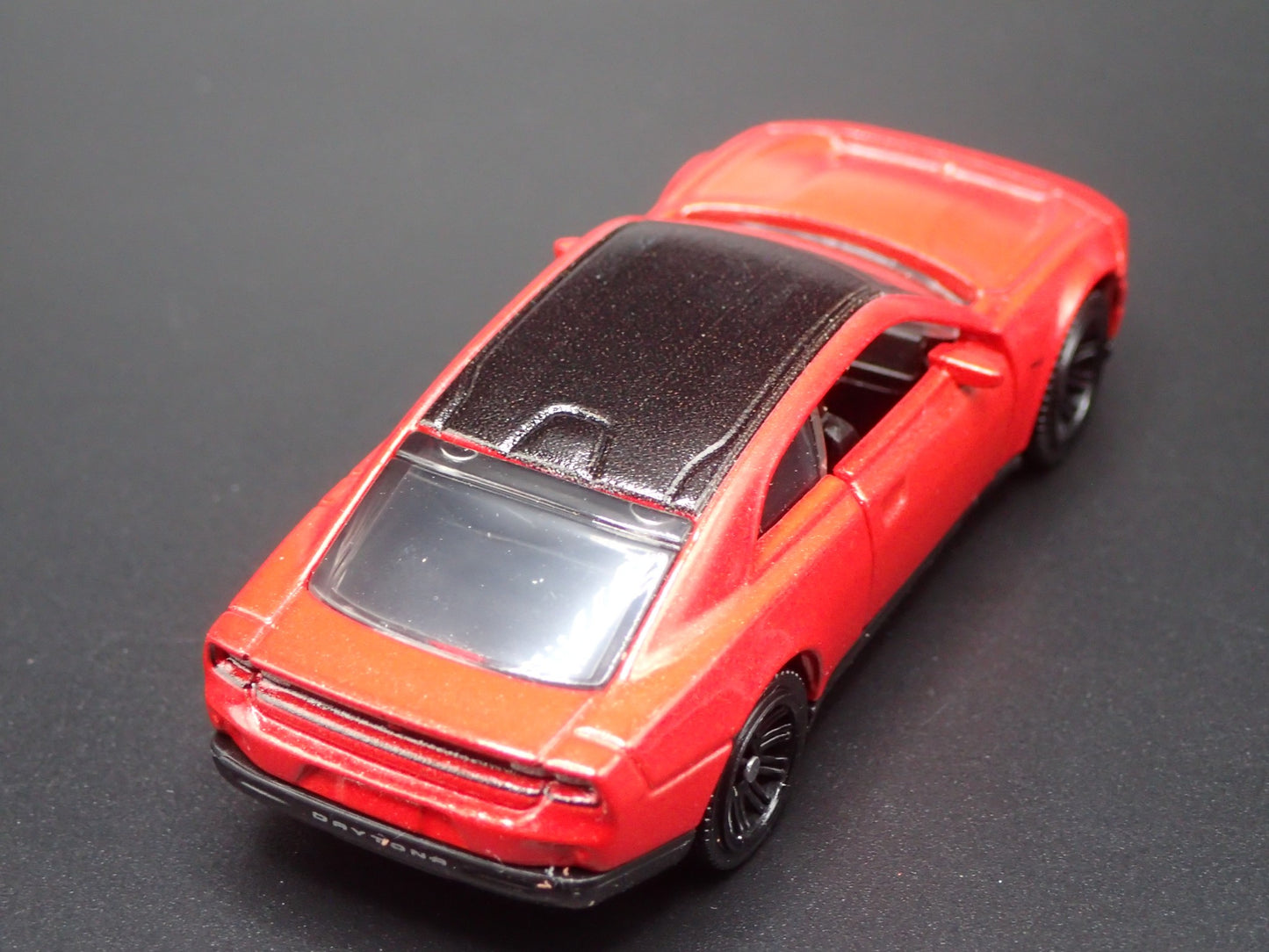 2024-2025 DODGE CHARGER RT EV ELECTRIC RED 1:64 SCALE DIORAMA DIECAST MODEL CAR