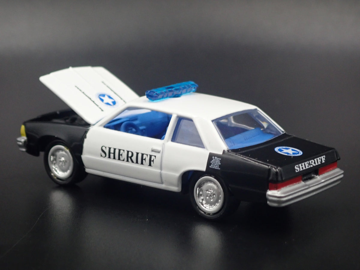 1978-1983 CHEVY CHEVROLET MALIBU SHERIFF RARE 1:64 SCALE DIECAST MODEL CAR