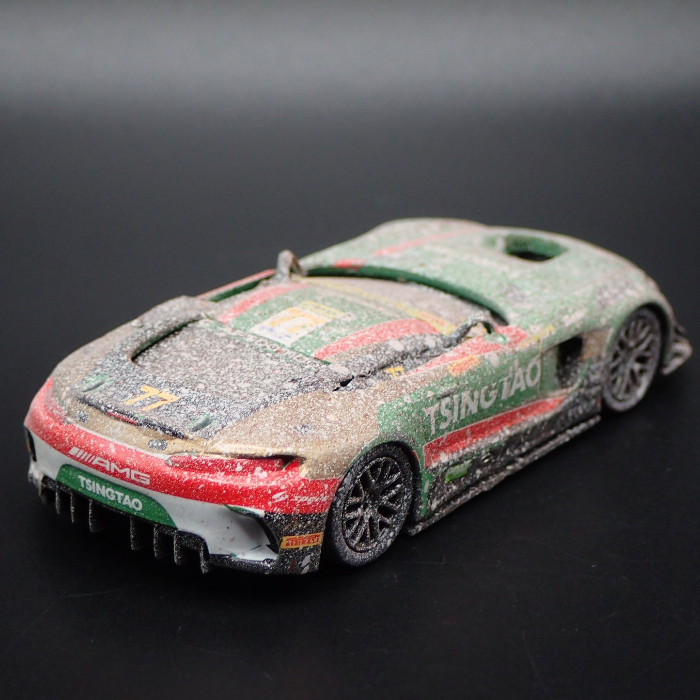 MERCEDES-BENZ AMG GT3 TEAM CRAFT-BAMBOO RACING 6TH 1:64 SCALE DIECAST MODEL CAR