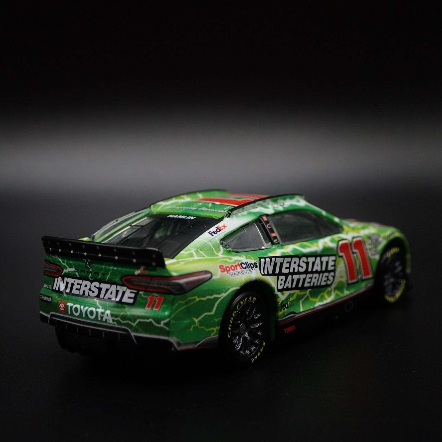 2023 TOYOTA CAMRY 11 INTERSTATE BATTERIES DENNY HAMLIN NASCAR 1:64 DIECAST CAR