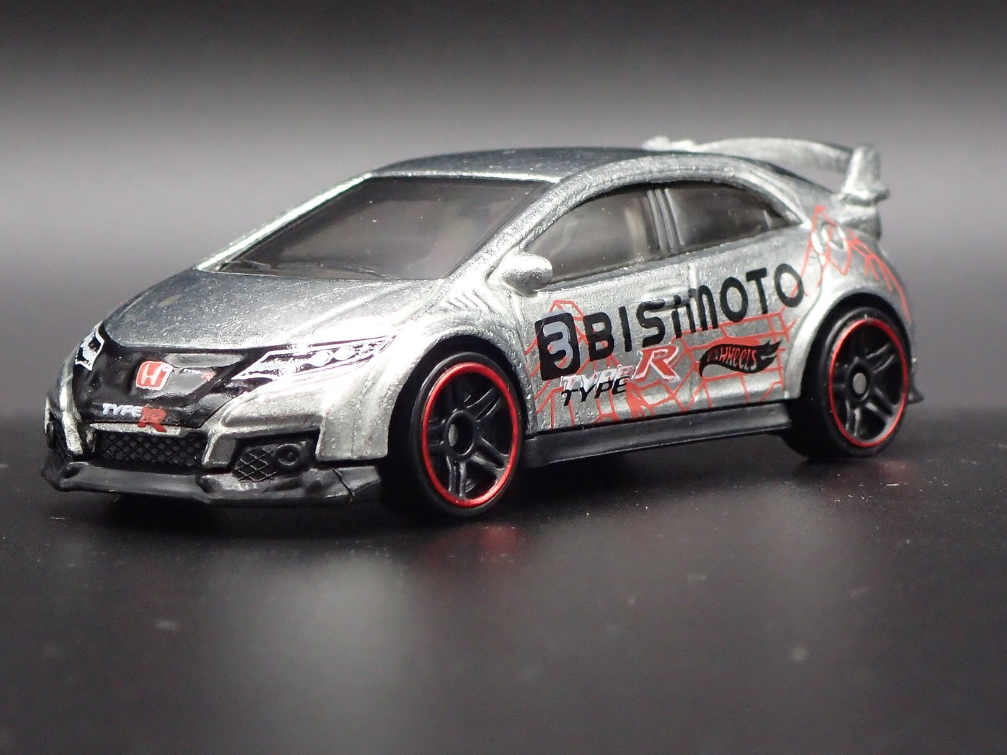 2011-2016 HONDA CIVIC TYPE R BISIMOTO RARE 1:64 SCALE DIORAMA DIECAST MODEL CAR