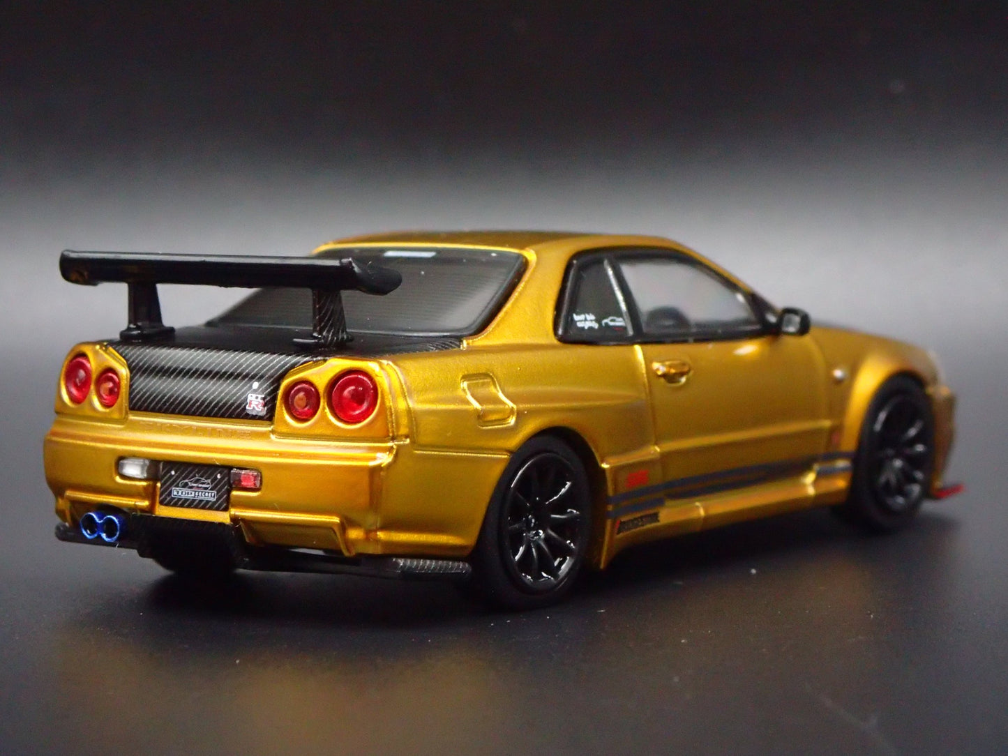 1999-2002 NISSAN SKYLINE GTR R34 TOP SECRET TOKYO 1:64 SCALE DIECAST MODEL CAR
