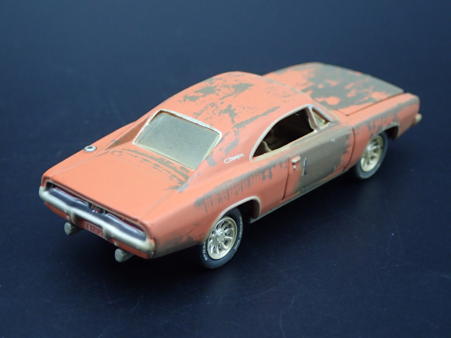 1969 69 DODGE CHARGER BARN FIND GENERAL LEE 1:64 SCALE DIORAMA DIECAST MODEL CAR