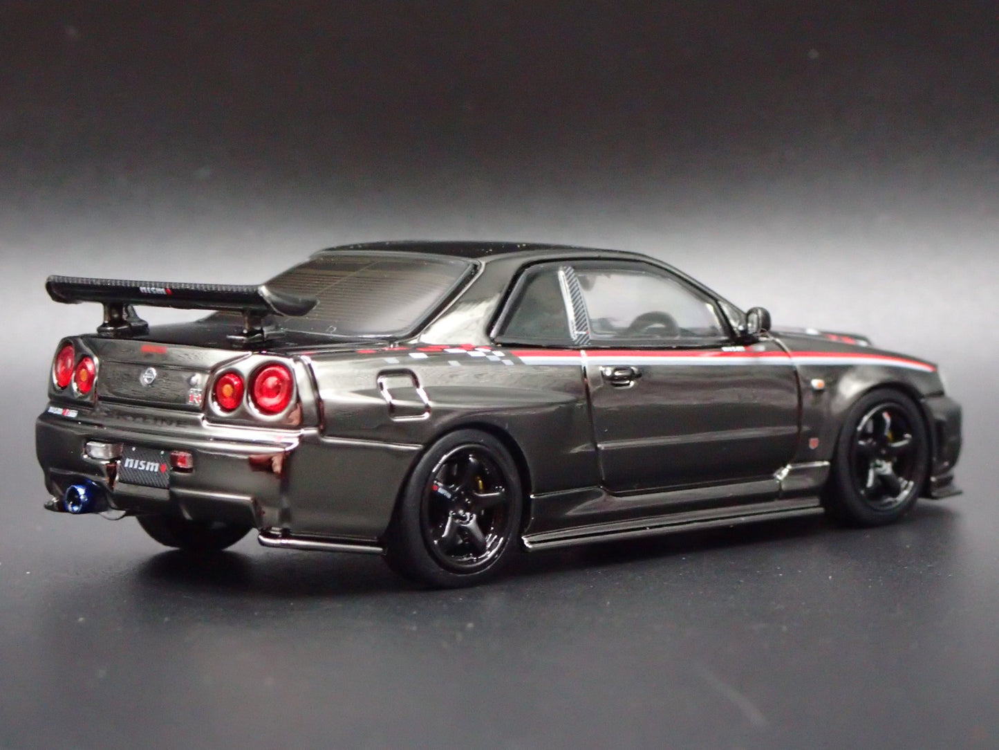 1999-2002 NISSAN SKYLINE GTR R34 NISMO R TUNE 1:64 SCALE DIECAST MODEL CAR
