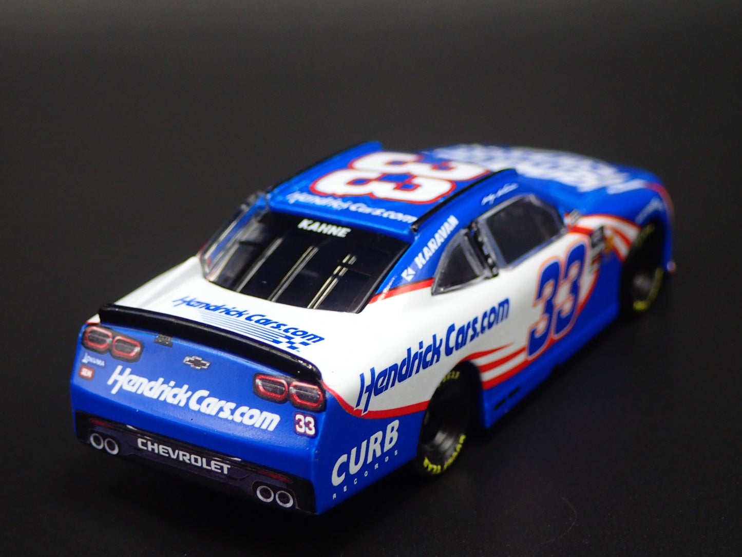 2025 CHEVROLET 33 KASEY KAYNE HENDRICKCARS NASCAR 1:64 SCALE DIECAST MODEL CAR
