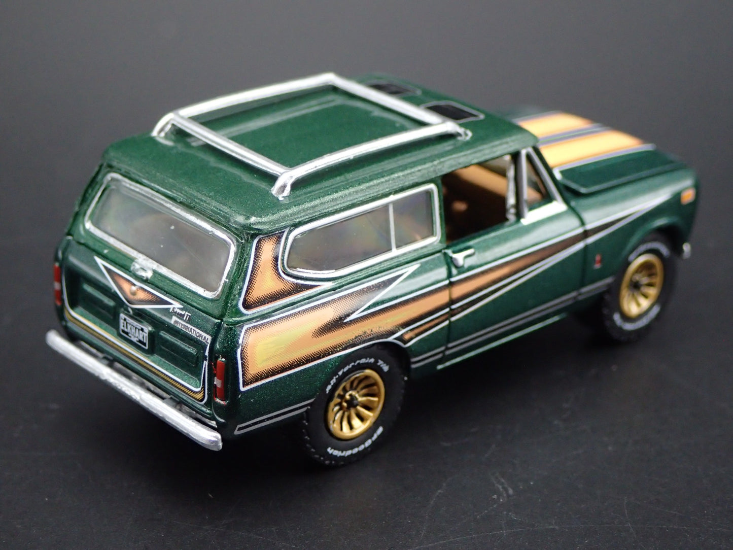 1979 79 INTERNATIONAL SCOUT II MIDAS EDITION GREEN 1:64 SCALE DIECAST MODEL CAR